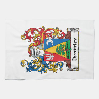 Paño De Cocina Escudo de la familia de Dmitriev