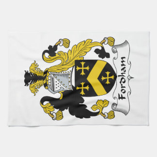 Paño De Cocina Escudo de la familia de Fordham