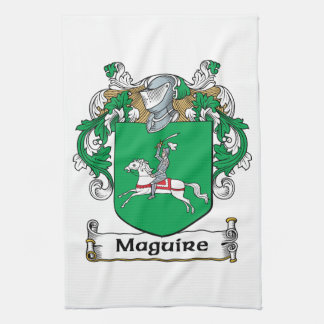 Paño De Cocina Escudo de la familia de Maguire