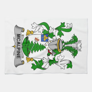 Paño De Cocina Escudo de la familia de McAlpine