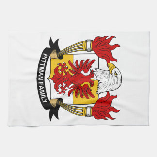 Paño De Cocina Escudo de la familia de Pittman