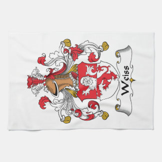 Paño De Cocina Escudo de la familia de Weiss