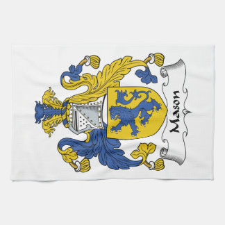 Paño De Cocina Escudo de la familia del albañil