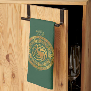Paño De Cocina Escudo Golden Targaryen