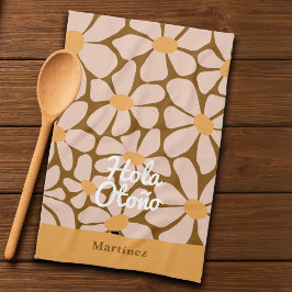 Paño De Cocina Español Hello Otoño Fall Vibes Personalize