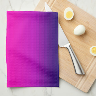Paño De Cocina Espectro de colores rojo rosa morado azul