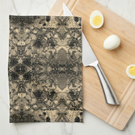 Paño De Cocina Espejo con un aspecto aterciopelado, clásico beige