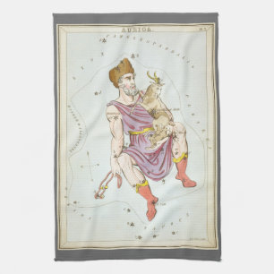 Paño De Cocina Espejo de Urania, Mapa Celeste de Astronomía Antig