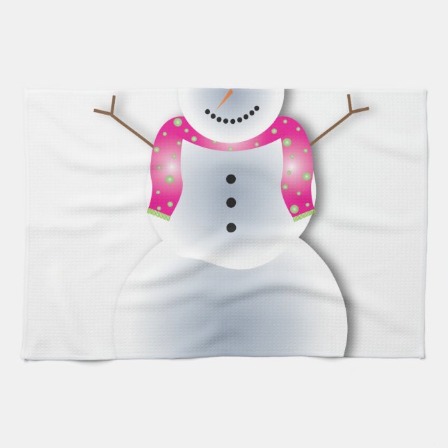 Paño De Cocina espeluznante navidad (Horizontal)