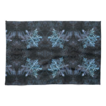 Espiral azul de nieve mesmoralizante