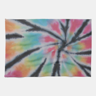 Paño De Cocina Espiral Swirl Pastel Arco Iris Dye PhatDyes