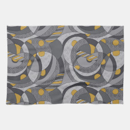 Paño De Cocina Espirales industriales - Resumen inspirado en el g