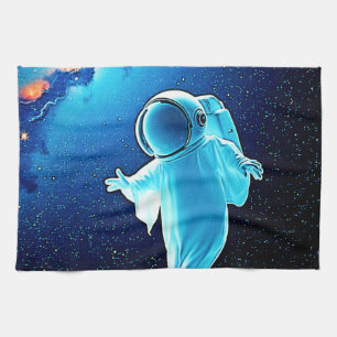 Paño De Cocina Espíritu cósmico en el diseño espacial
