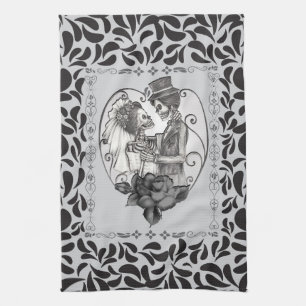 Paño De Cocina Espléndido baile matrimonial pareja de amor