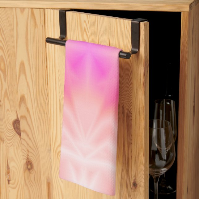 Paño De Cocina Esplusa rosa (Pliegue de tercios)