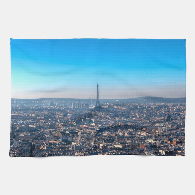 Paño De Cocina Esquina de París (Horizontal)