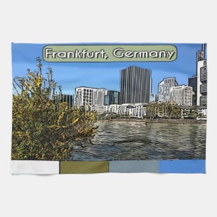 Paño De Cocina Esquina de primavera de Fráncfort, Alemania