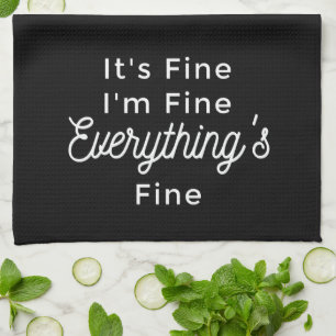 Paño De Cocina Está bien