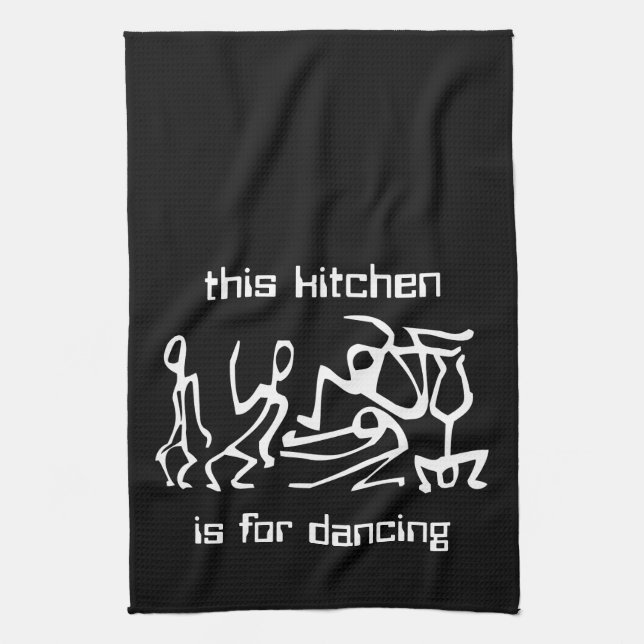 Paño De Cocina Esta cocina es para bailar (Vertical)