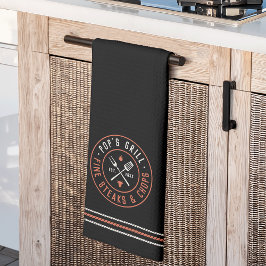 Paño De Cocina Establecimiento del año personalizado del asador p