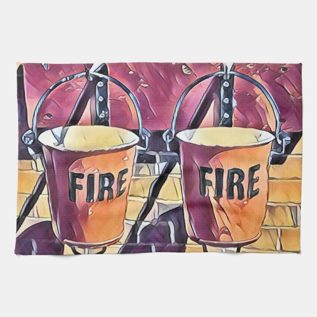 PAÑO DE COCINA ESTACIÓN DE TREN (Horizontal)