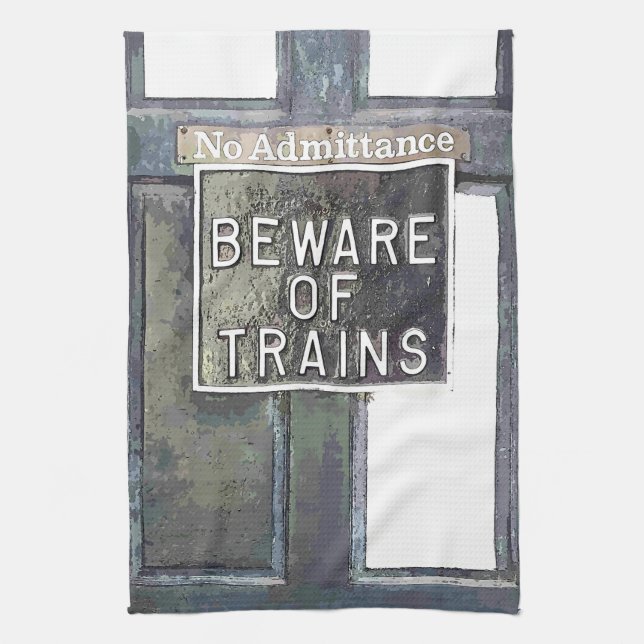 PAÑO DE COCINA ESTACIÓN DE TREN (Vertical)