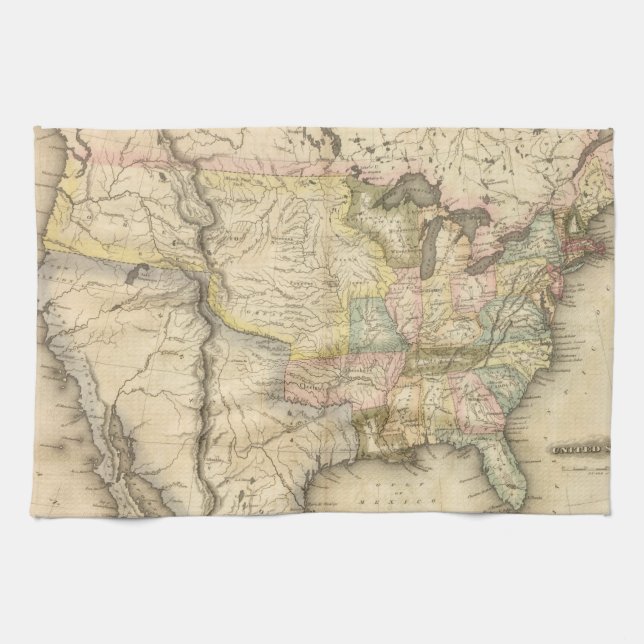 Paño De Cocina Estados Unidos 29 (Horizontal)