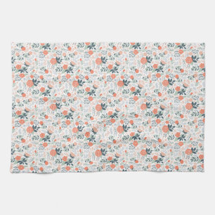Paño De Cocina Estampado de flores hermoso femenino