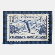 Estampado de reposo Chamonix-Mont Blanc