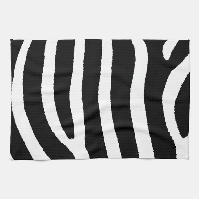 Paño De Cocina Estampado de zebra (Horizontal)