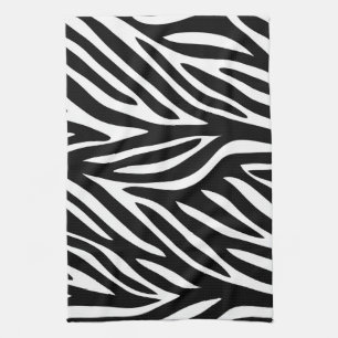 PAÑO DE COCINA ESTAMPADO DE ZEBRA