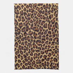 Paño De Cocina Estampado leopardo