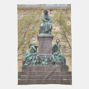 Paño De Cocina Estatua de Ludwig Van Beethoven