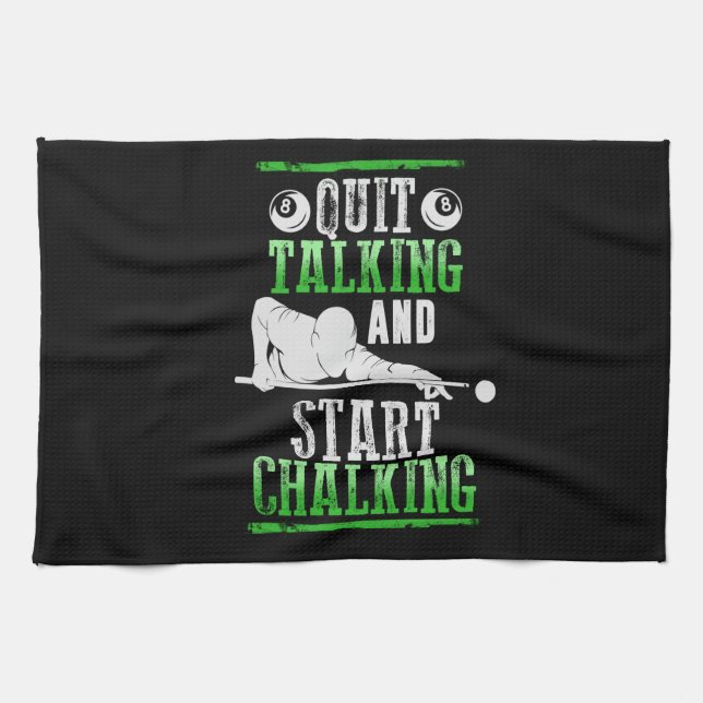 Paño De Cocina Estilo de Billard (Horizontal)