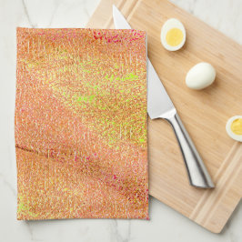 Paño De Cocina Estilo de cuero arrugado con pintura desgastada, s