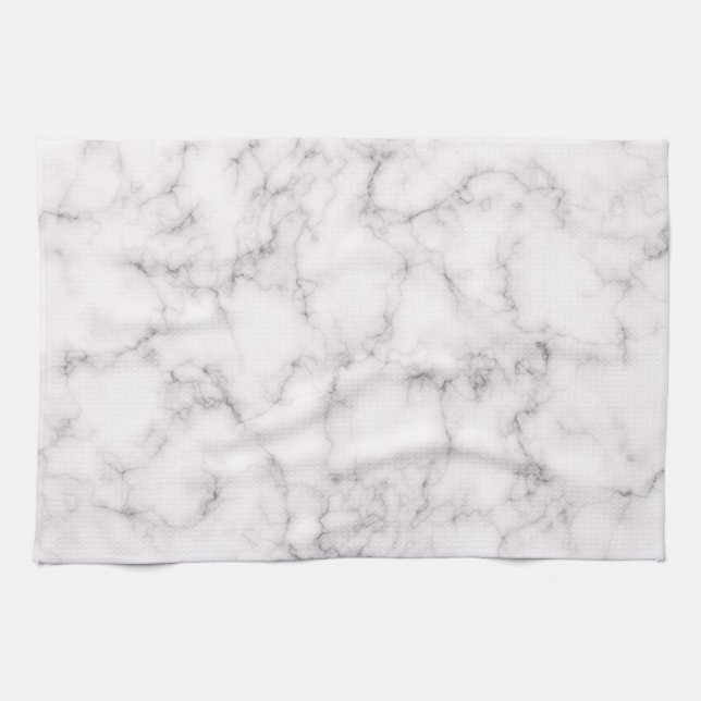 Paño De Cocina Estilo de mármol elegante (Horizontal)