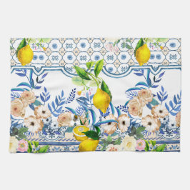 Paño De Cocina  Estilo siciliano, arte de verano     