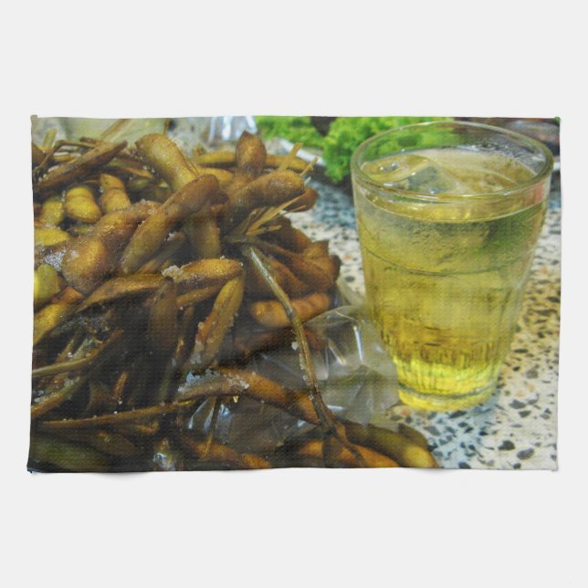 Paño De Cocina Estilo tailandés de Edamame (Horizontal)