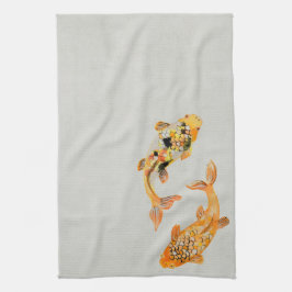Paño De Cocina Estiloso Koi Fish