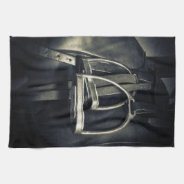 Paño De Cocina Estiloso truco plateado sobre la silla de ruedas e