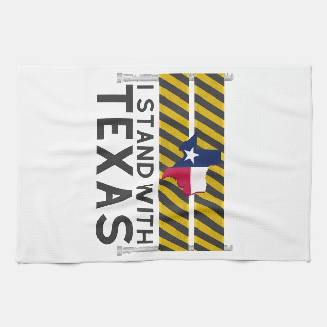 Paño De Cocina Estoy De Acuerdo Con Texas (Horizontal)