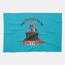 Paño De Cocina Estoy orgulloso de ser británico