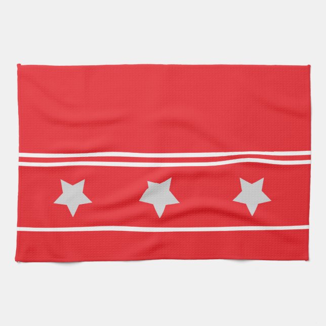 Paño De Cocina Estrella festiva (Horizontal)