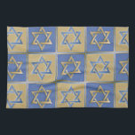 Paño De Cocina Estrella Judaica De David Metalizado Gold Blue<br><div class="desc">Está viendo la colección de diseño de Lee Hiller. Coleccionista,  ropa,  regalos y objetos de colección Lee Hiller Photography o colección de arte digital. Puedes ver su fotografía de la naturaleza en http://HikeOurPlanet.com/ y seguir su blog de senderismo dentro del Parque Nacional de Hot Springs.</div>