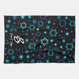 Paño De Cocina Estrella Monogramada de David