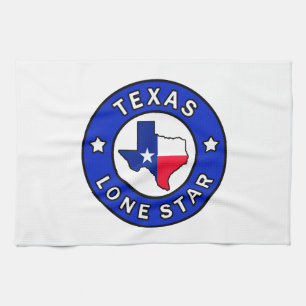Paño De Cocina Estrella solitaria de Texas