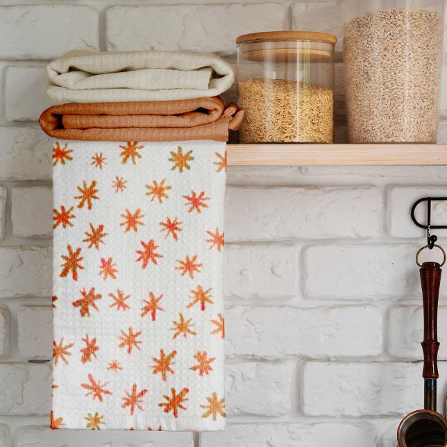 Paño De Cocina Estrellas acuáticas - naranja (Subido por el creador)