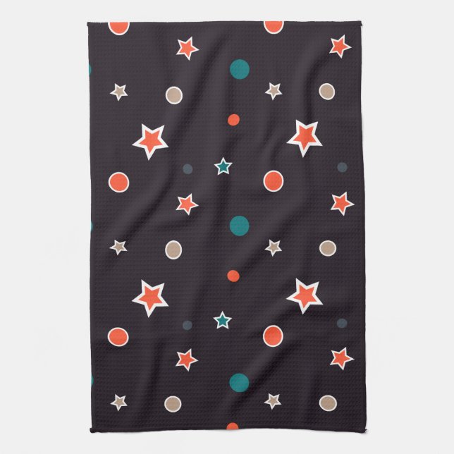 Paño De Cocina Estrellas de Navidad (Vertical)