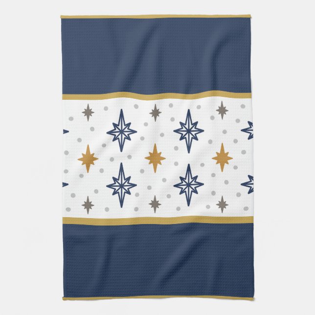 Paño De Cocina Estrellas navidades (Vertical)