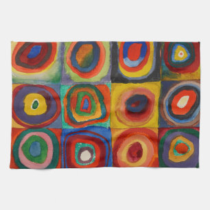 Paño De Cocina Estudio de color, 1913 por Wassily Kandinsky